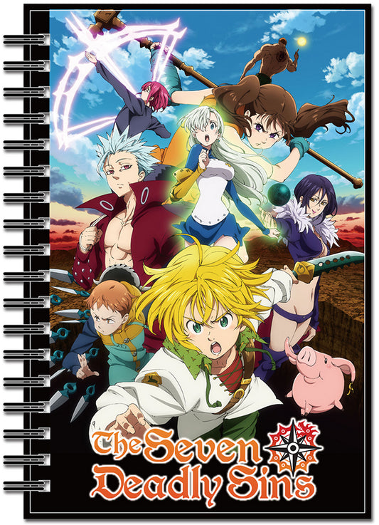 The Seven Deadly Sins S3 - Key Visual Notebook
