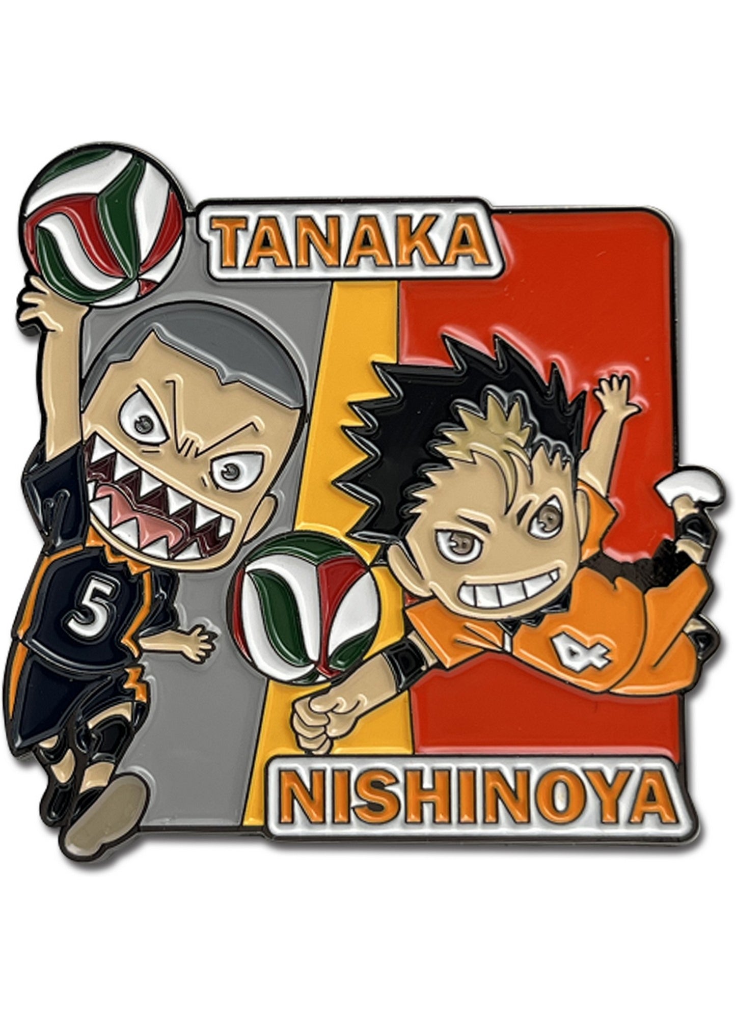 Haikyu - Yu Nishinoya and Tanaka Ryuunosuke Pin