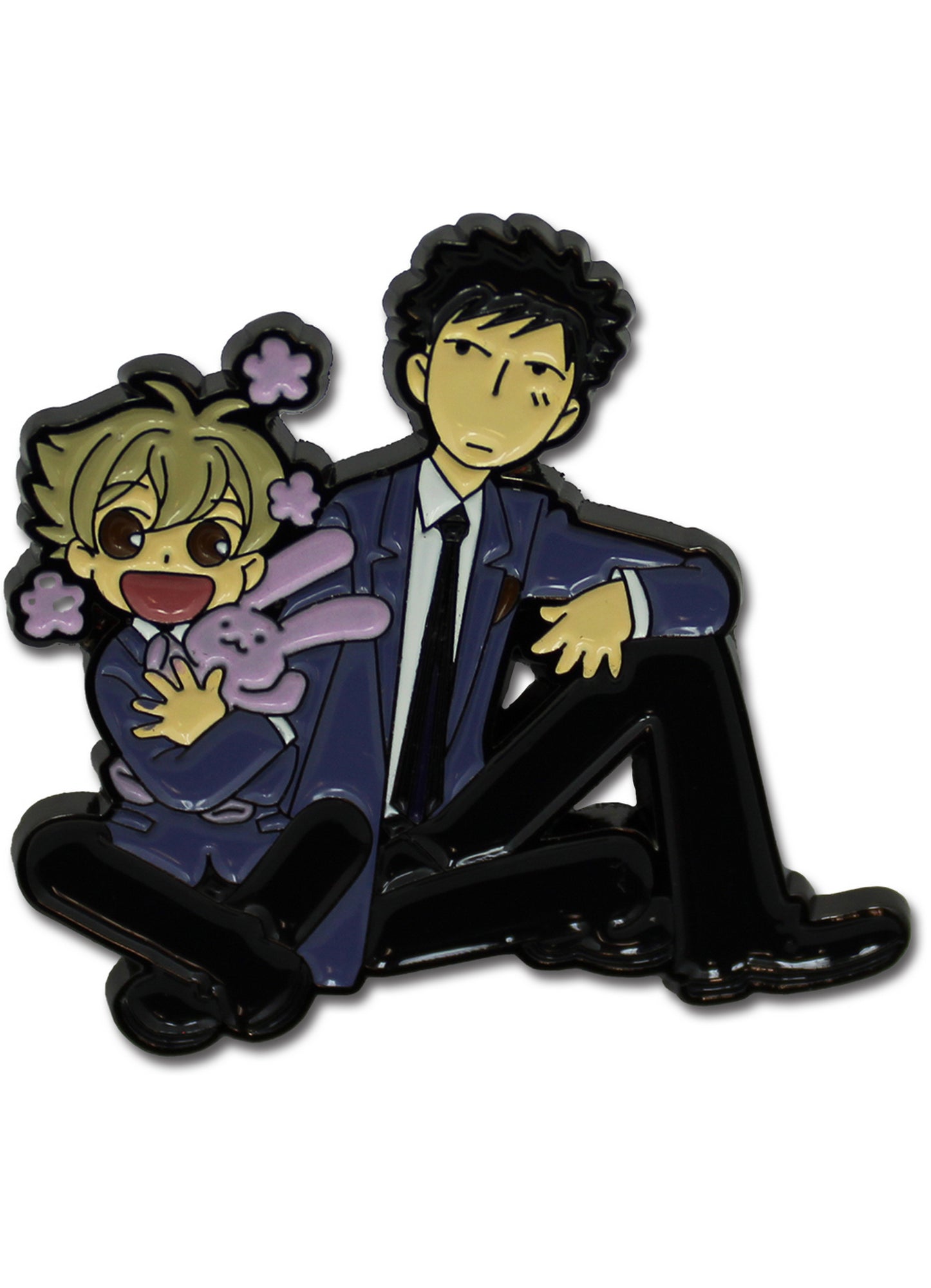 Ouran High School Host Club - Honey And Takashi Morinozuka "Mori" Morinozuka Pin