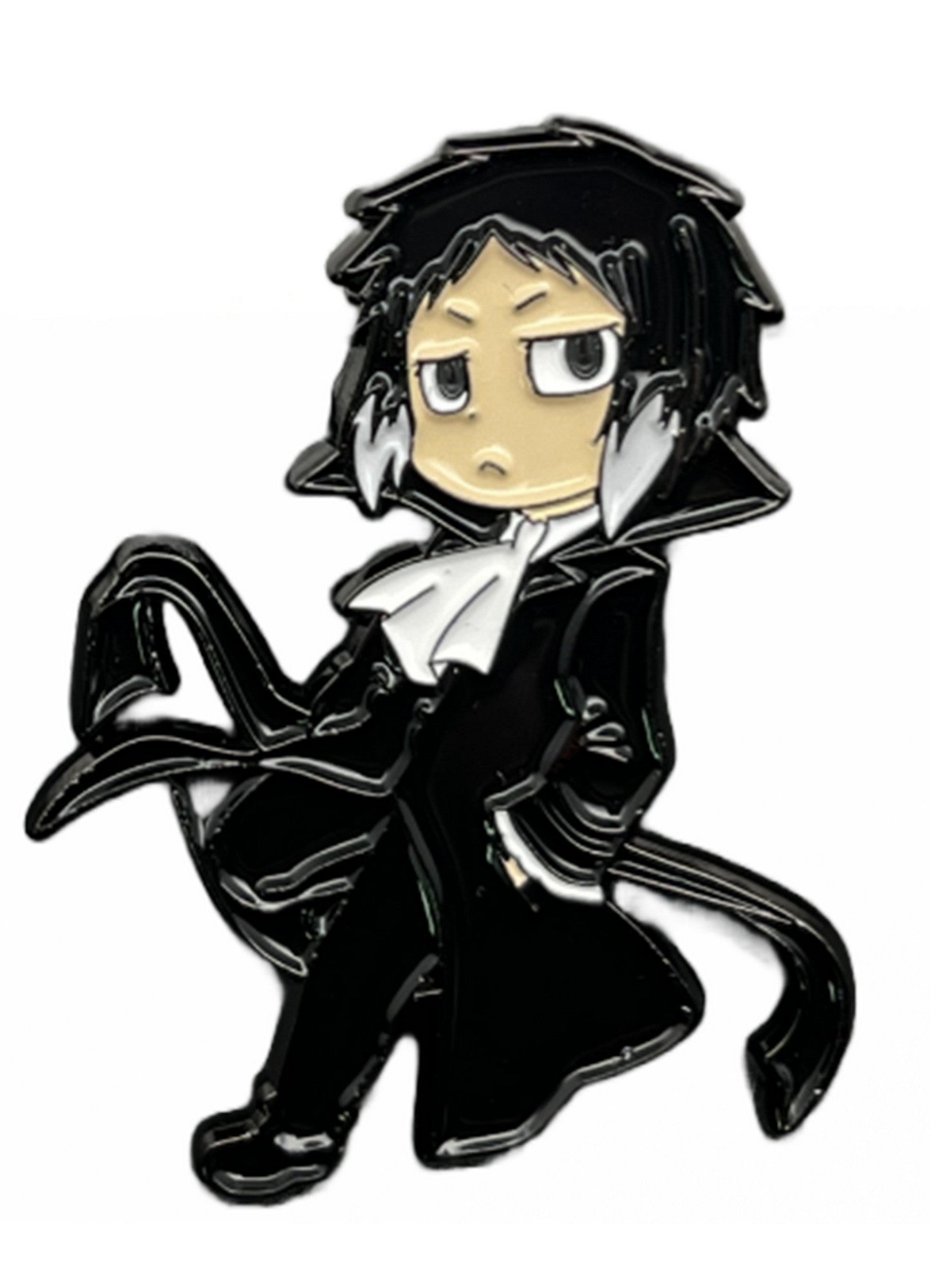 Bungo Stray Dogs Wan! - Key Visual Ryunosuke Akutagawa Pin