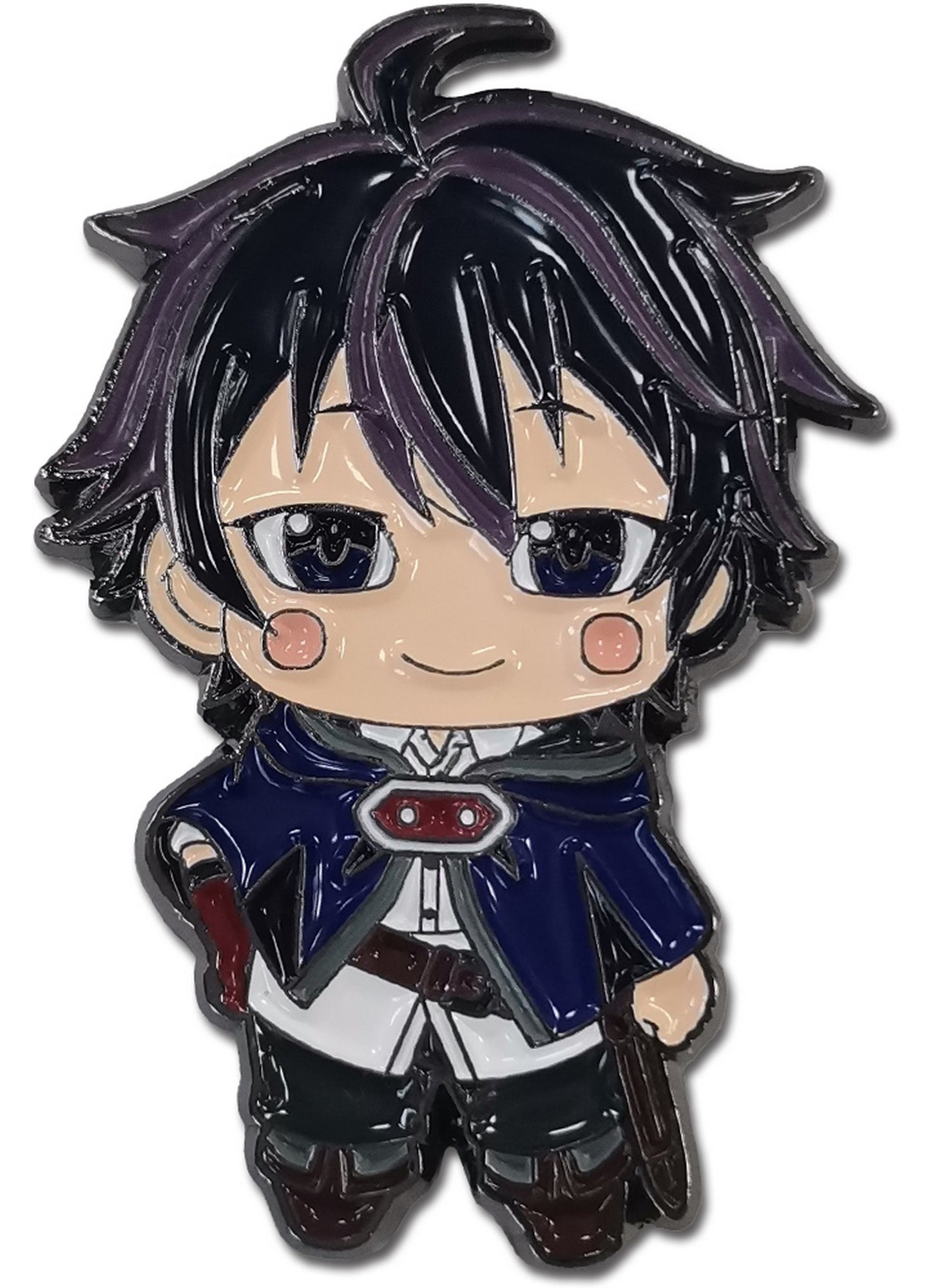 Banished From The Heros Party - Red SD Pin