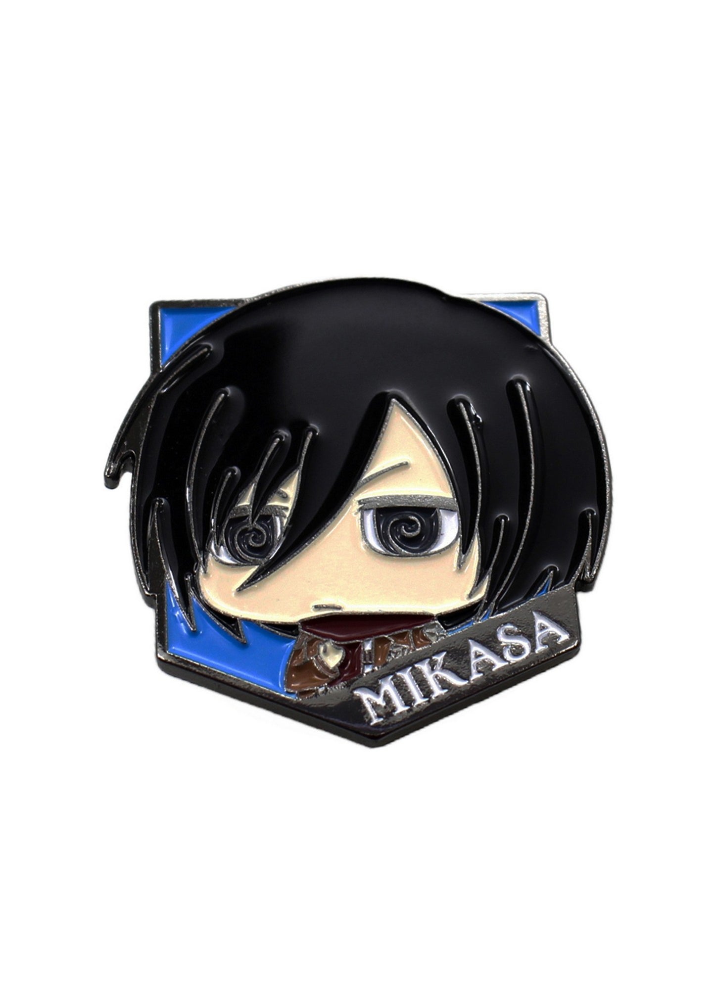 Attack On Titan - Mikasa Ackerman SD Shield Pin