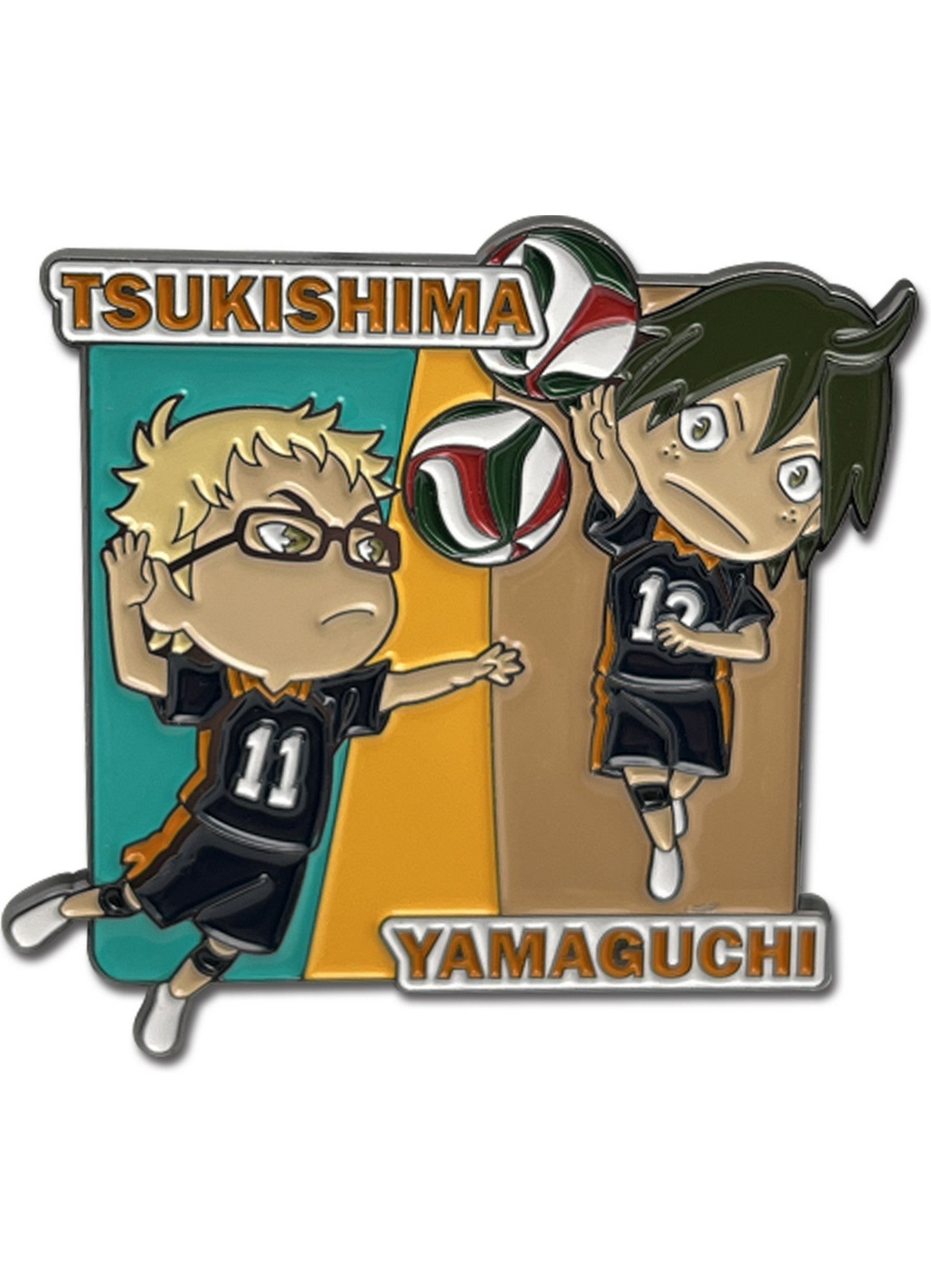 Haikyu - Kei Tsukishima and Tadashi Yamaguchi Pin
