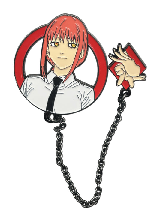 Chainsaw Man - Pinsart Makima Pin With Chain