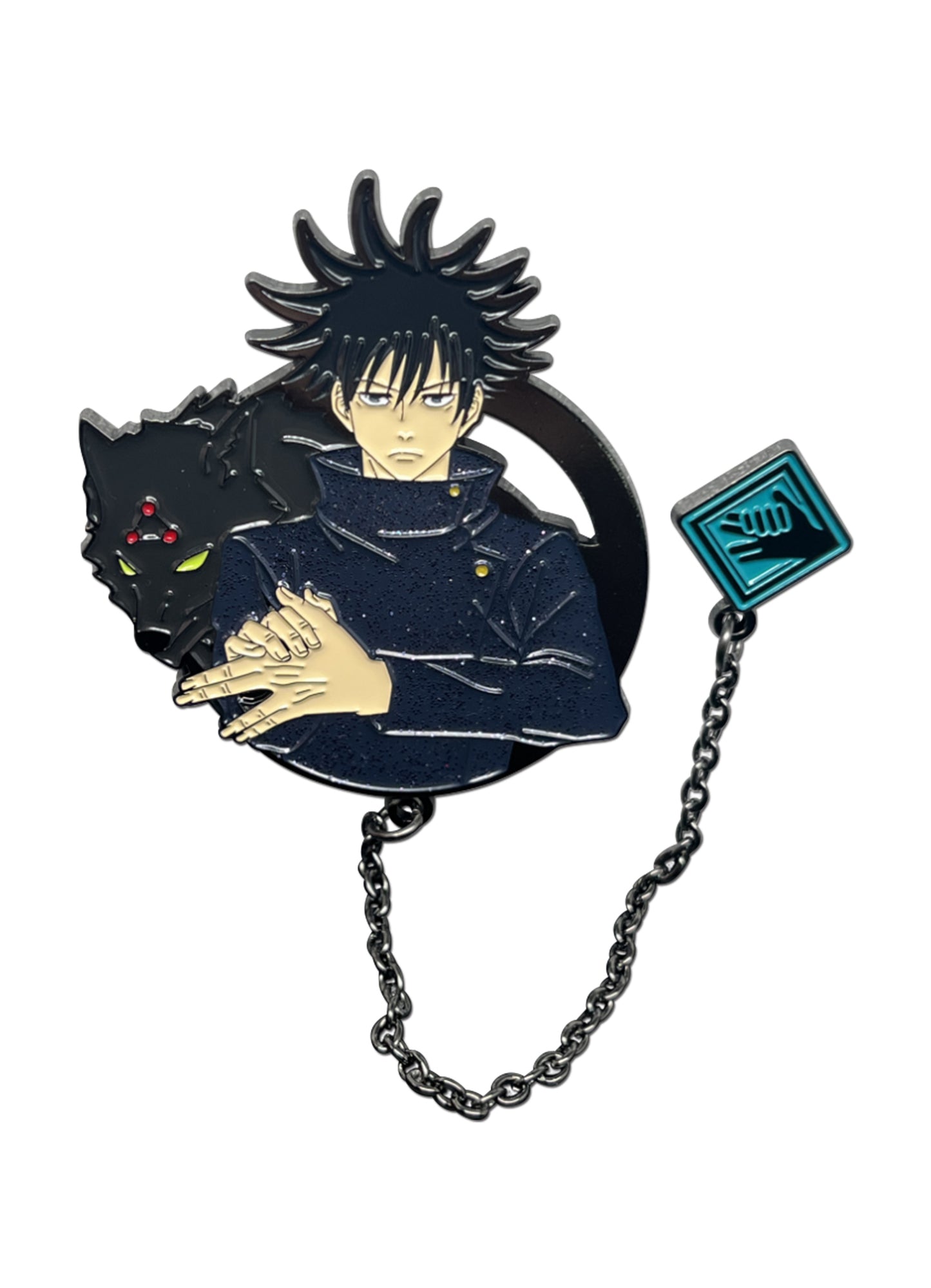 Jujutsu Kaisen - Pinsart Fushiguro Pin With Chain