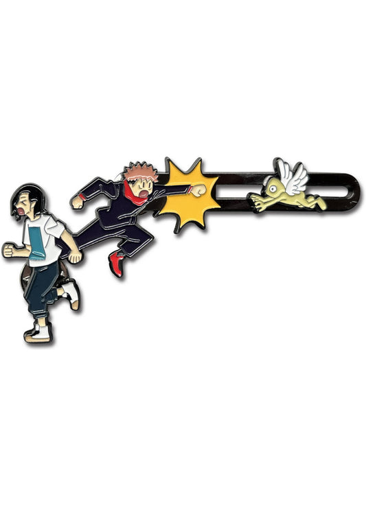 Jujutsu Kaisen - Pinsart Itadori Fighting With Fly Head Moveable Pin