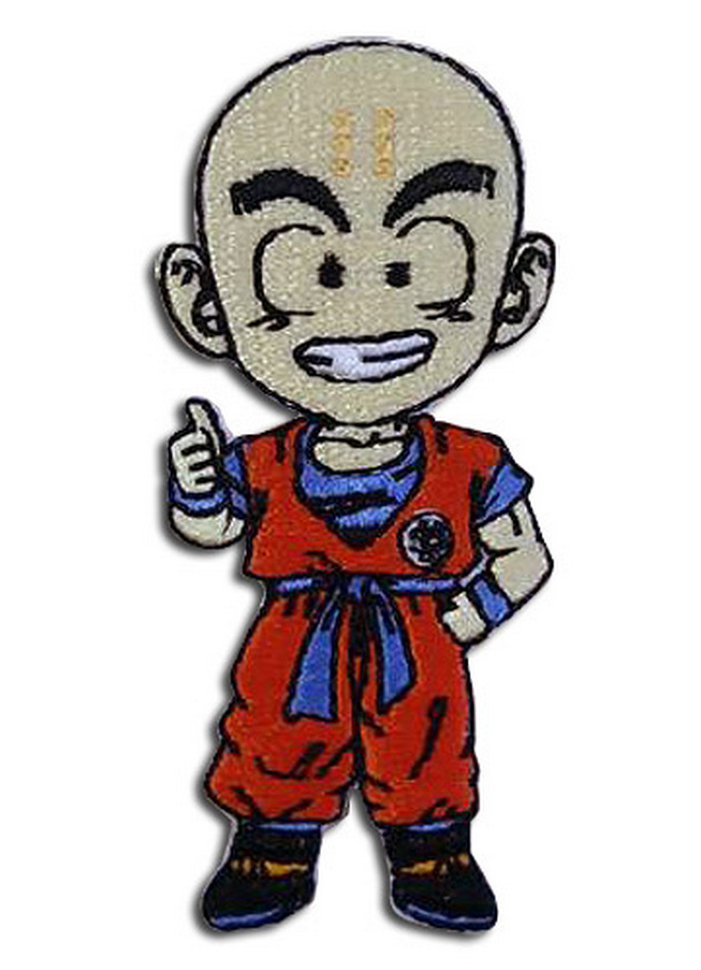 Dragon Ball Z - SD Krillin Embroidered Patch