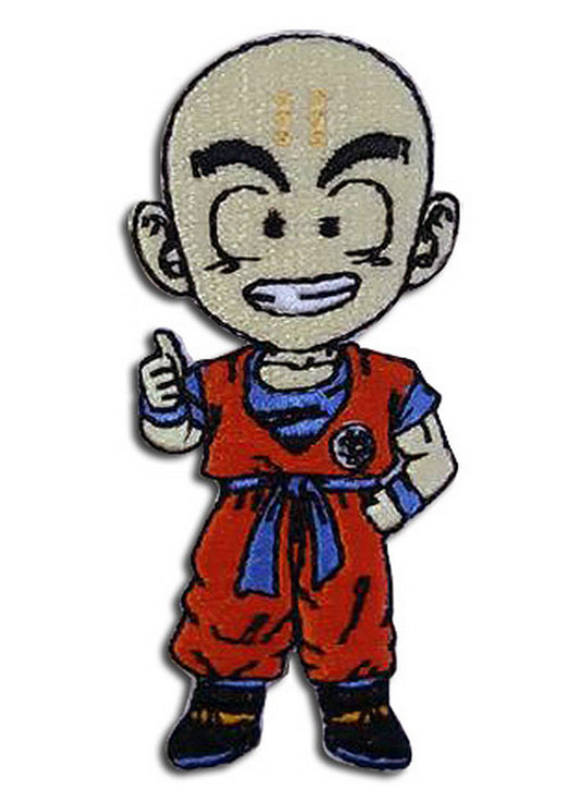 Dragon Ball Z - SD Krillin Embroidered Patch