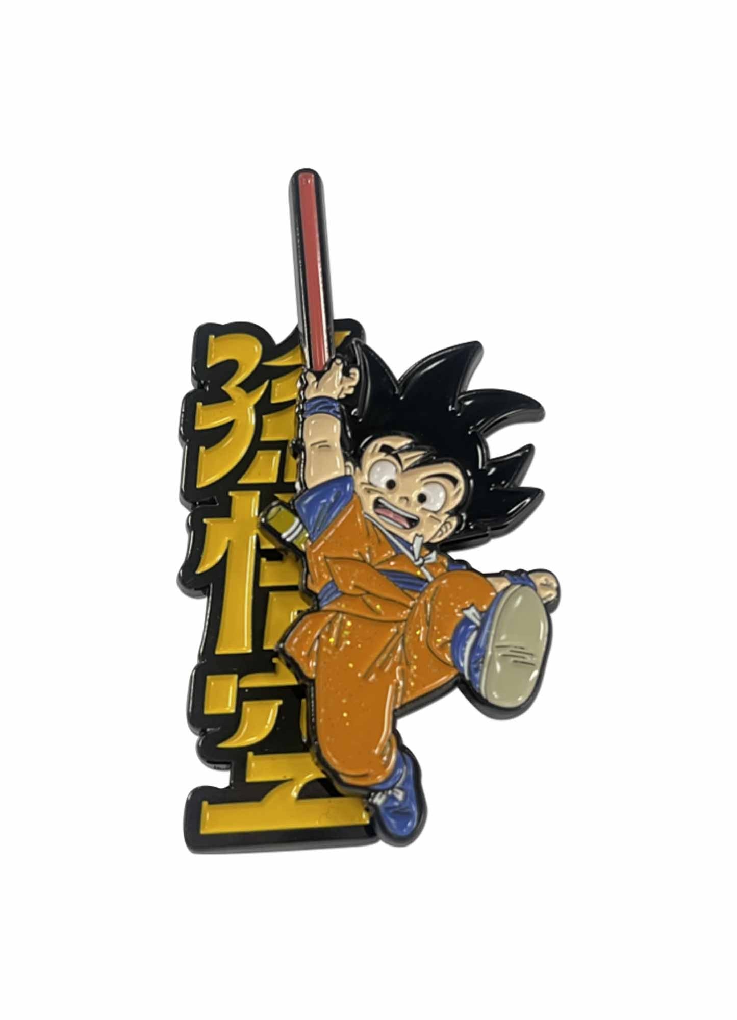Dragon Ball Daima - Pinsart Small Goku Stick Spinning Pin 2"H