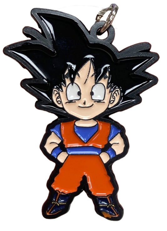Dragon Ball Z - Goku Three Charm Keychain