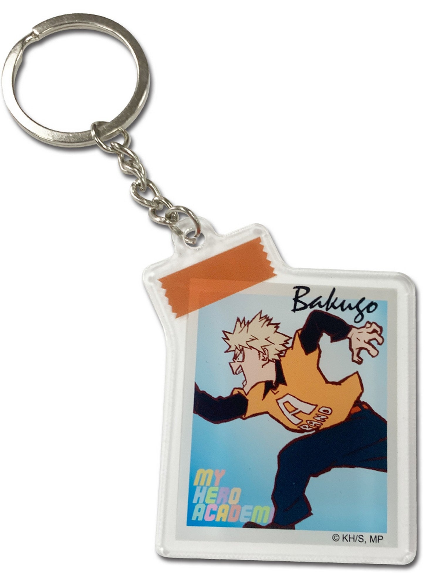 My Hero Academia S4 - Katsuki Bakugo Photo Keychain