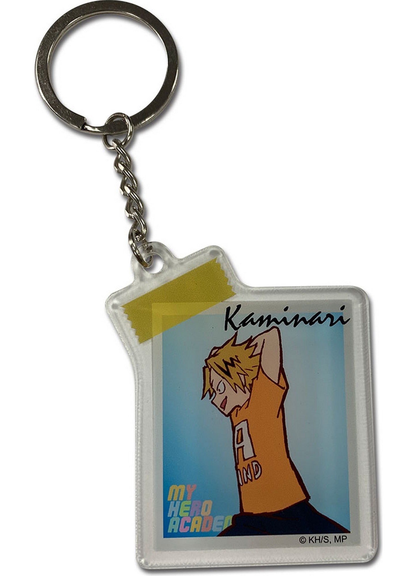 My Hero Academia S4 - Denki Kaminari Photo Keychain