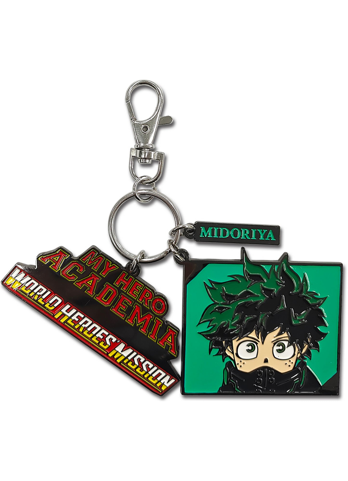 My Hero Academia Movie 3 - Izuku Midoriya "Deku" Three Charm Keychain