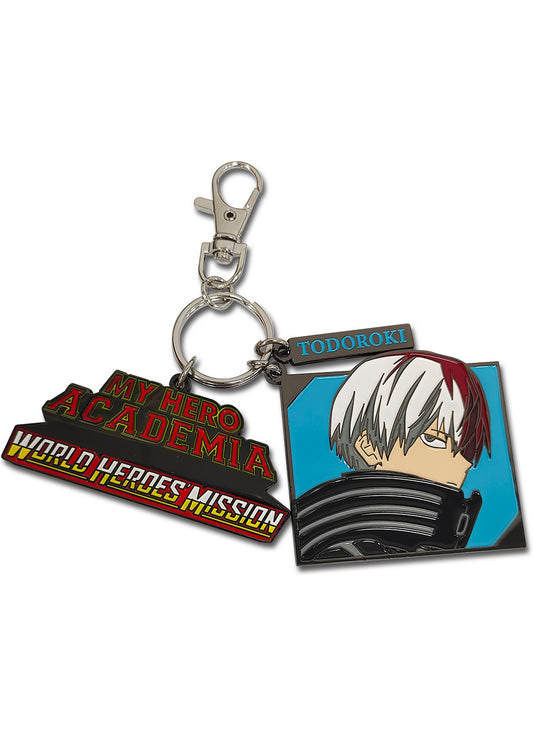 My Hero Academia Movie 3 - Shoto Todoroki Three Charm Keychain