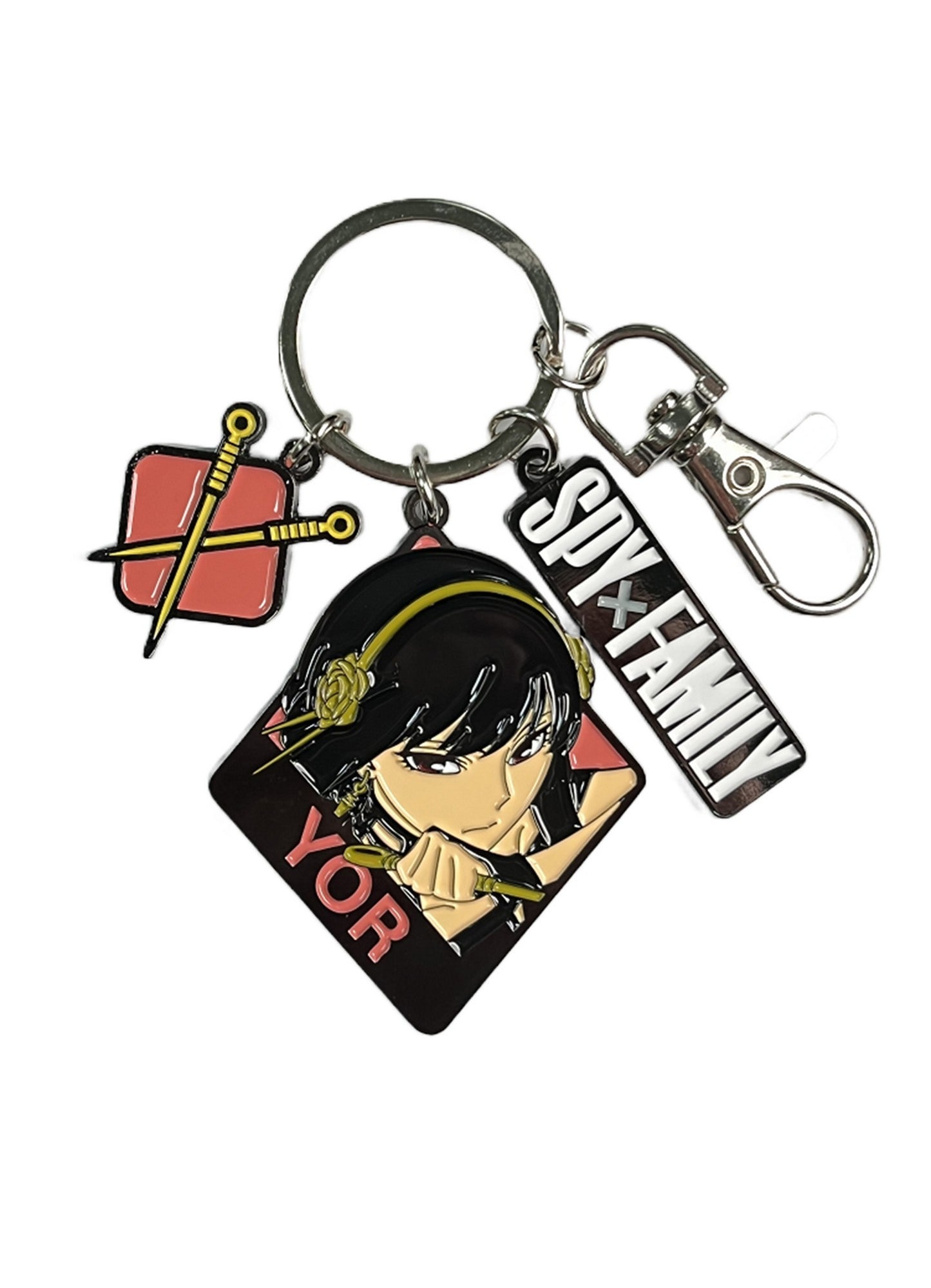 Spy X Family - Yor Forger Three Charm Keychain