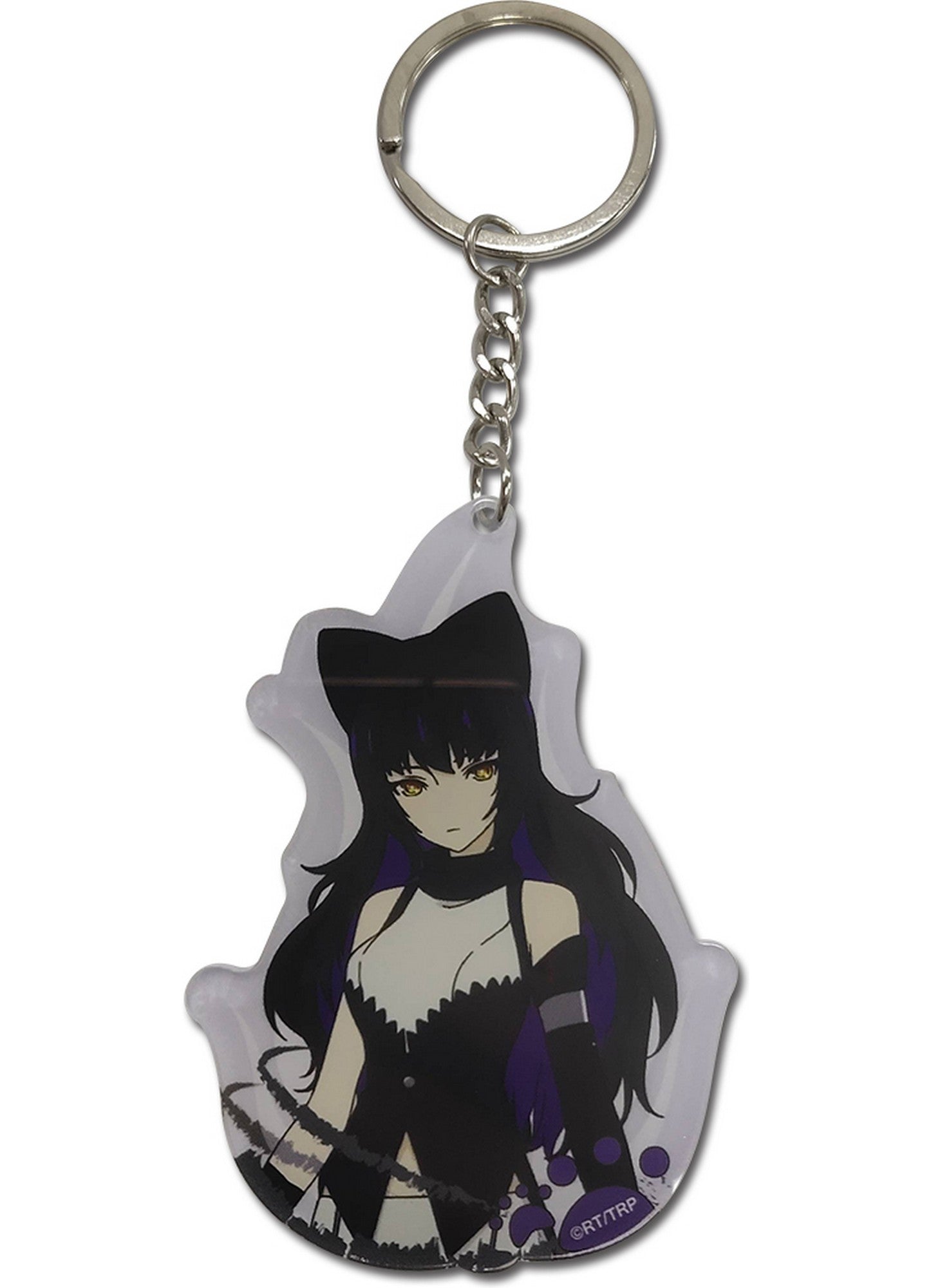Rwby Ice Queendom - Belladonna Black Color Acrylic Keychain
