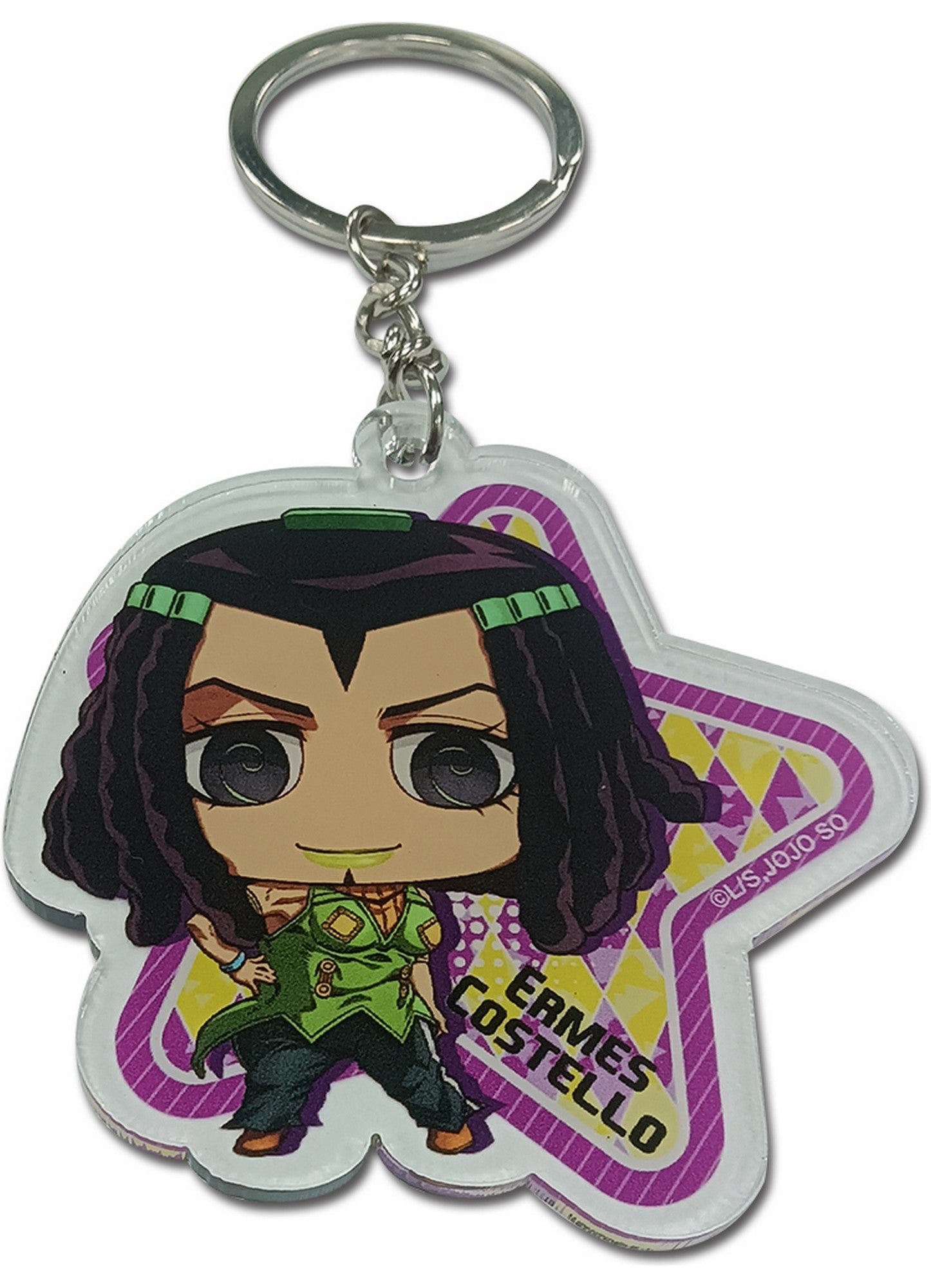 Jojos S5 Stone Ocean - Ermes Costello SD Acrylic Keychain