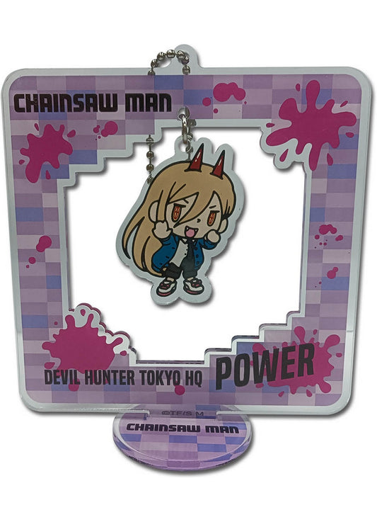 Chainsaw Man - SD Power Square Style Acrylic Keychain