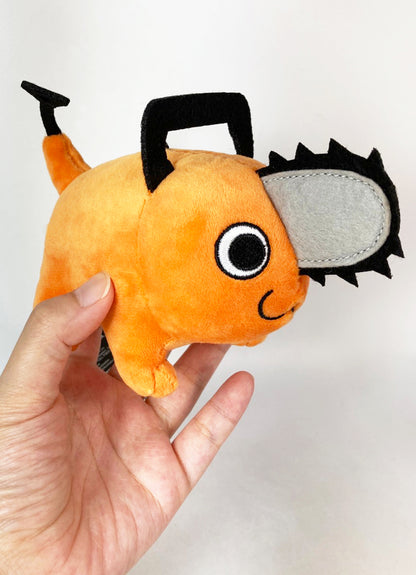 Chainsaw Man - Pochita Mini Plush w/ Spring Hook 4"H