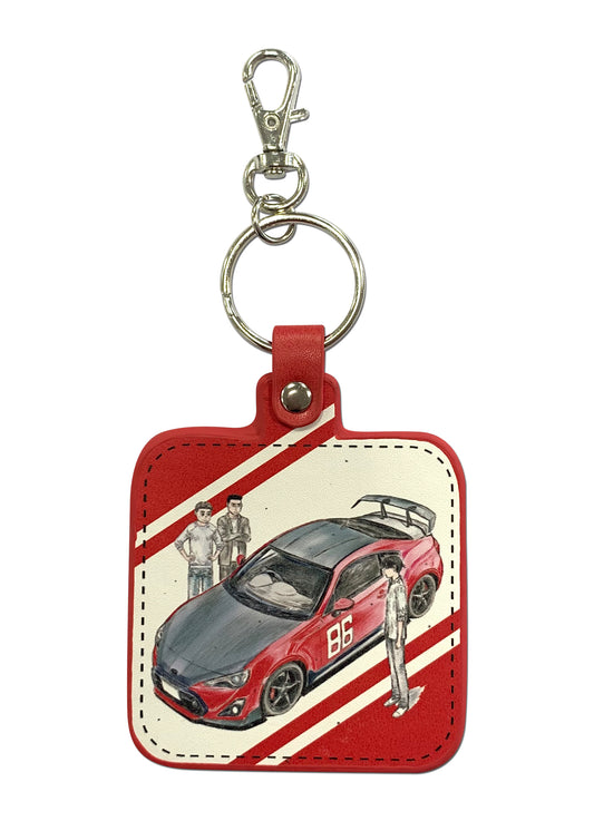 Mf Ghost Manga - GT86 Pu Keychain