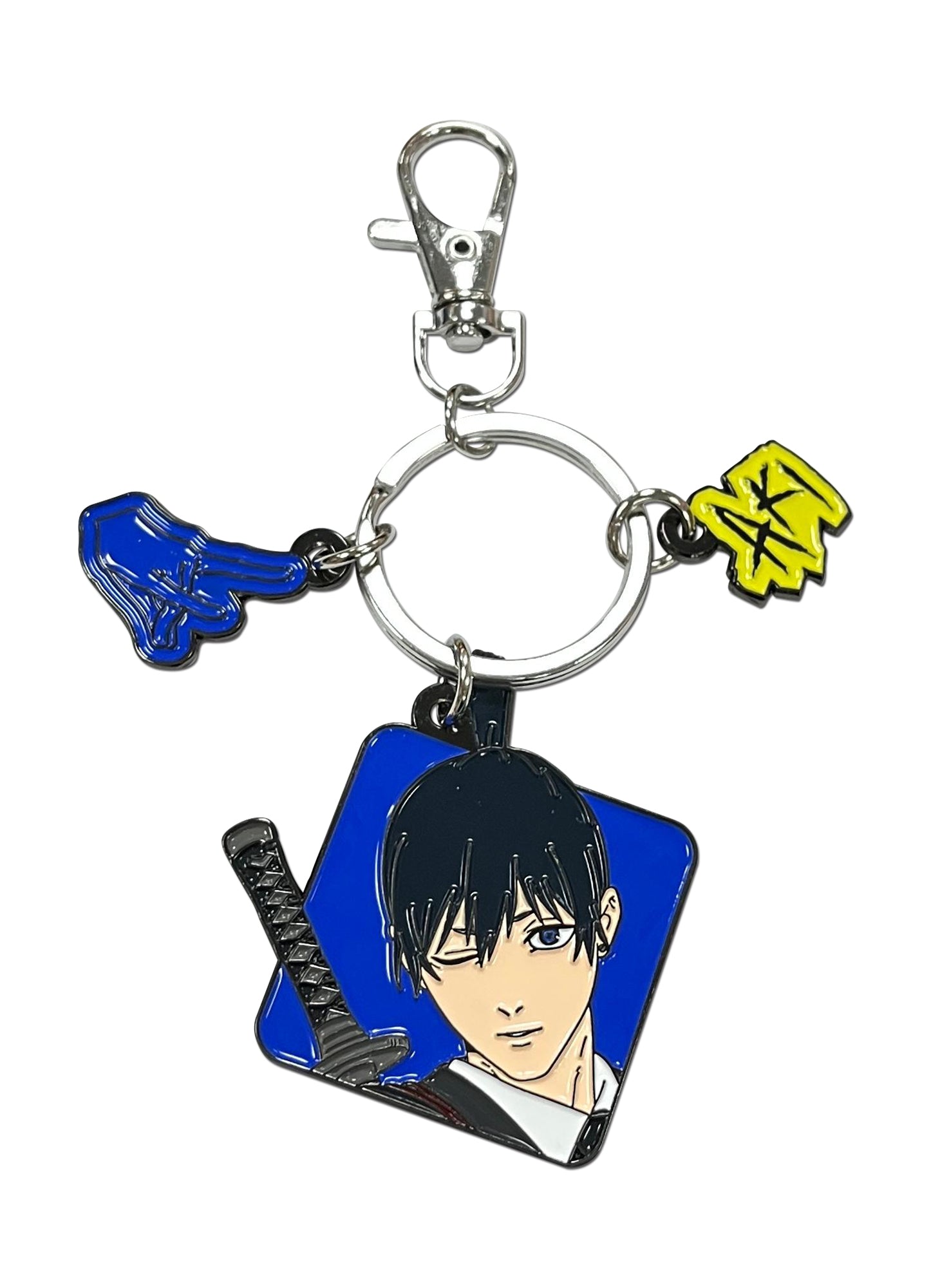 Chainsaw Man - Aki Hayakawa Three Charm Keychain