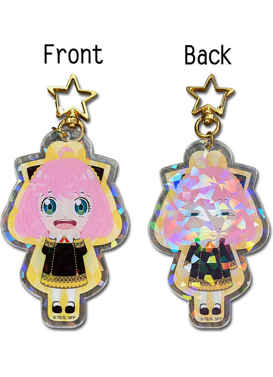 Spy X Family - SD Anya Forger Glitter Acrylic Keychain