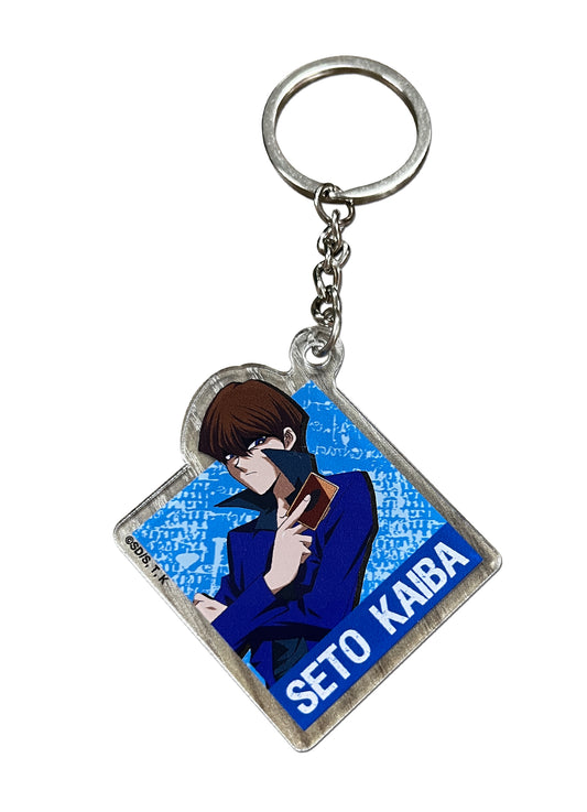 Yu Gi Oh Classic - Seto Kaiba Art Acrylic Keychain