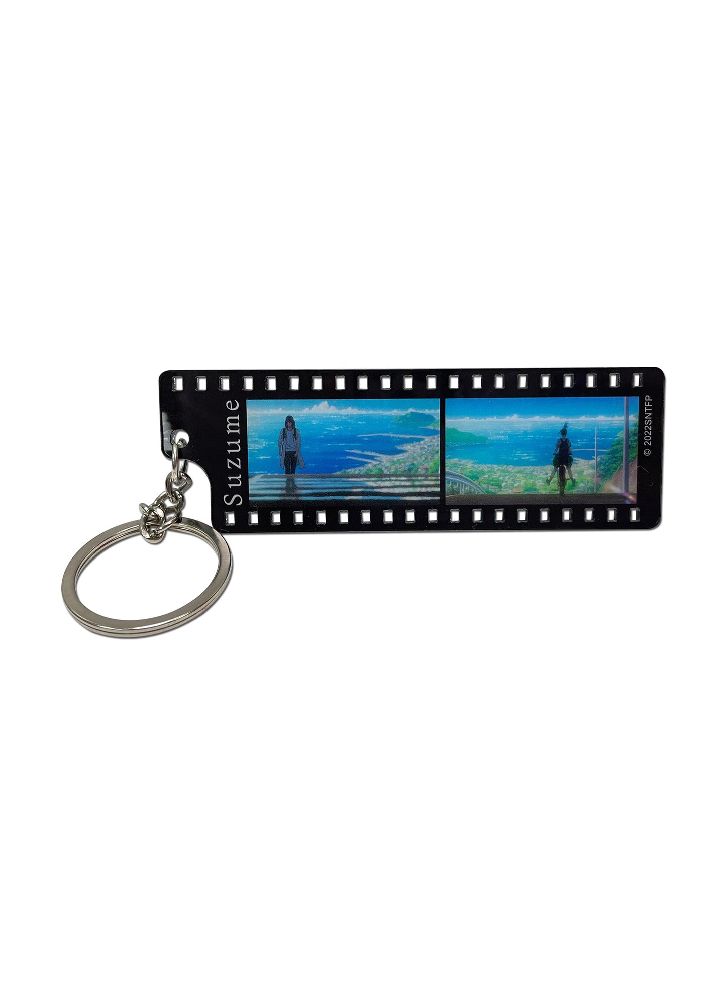 Suzume - Suzume & Souta Screenshot Frame Acrylic Keychain
