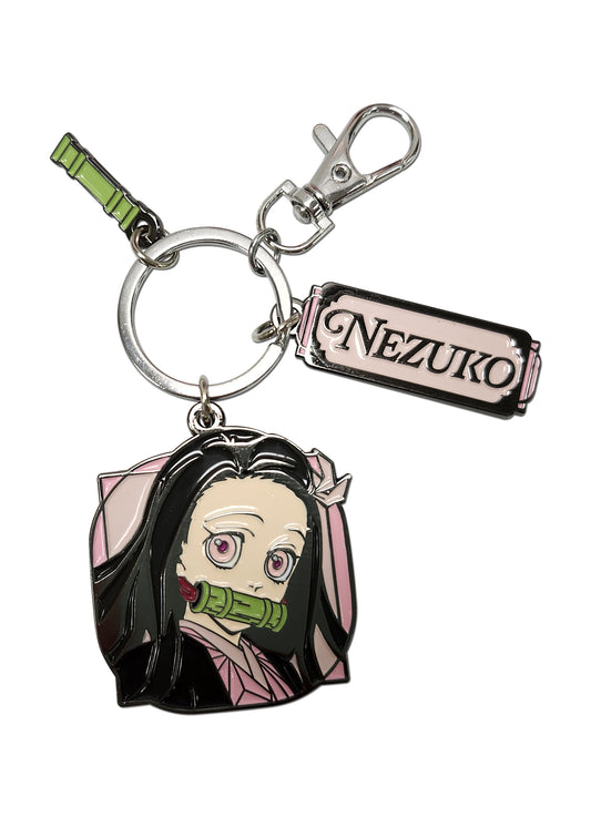 Demon Slayer Tv3 – Nezuko Kamado Three Charm Keychain