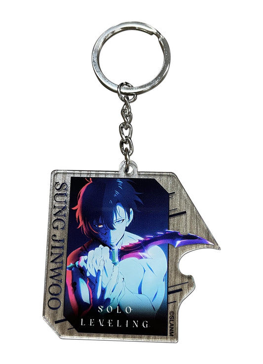 Solo Leveling - Teaser Art Sung Jinwoo Keychain