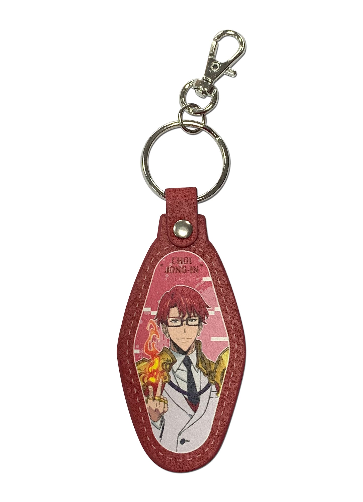 Solo Leveling - Choi Jong-In Pu Keychain