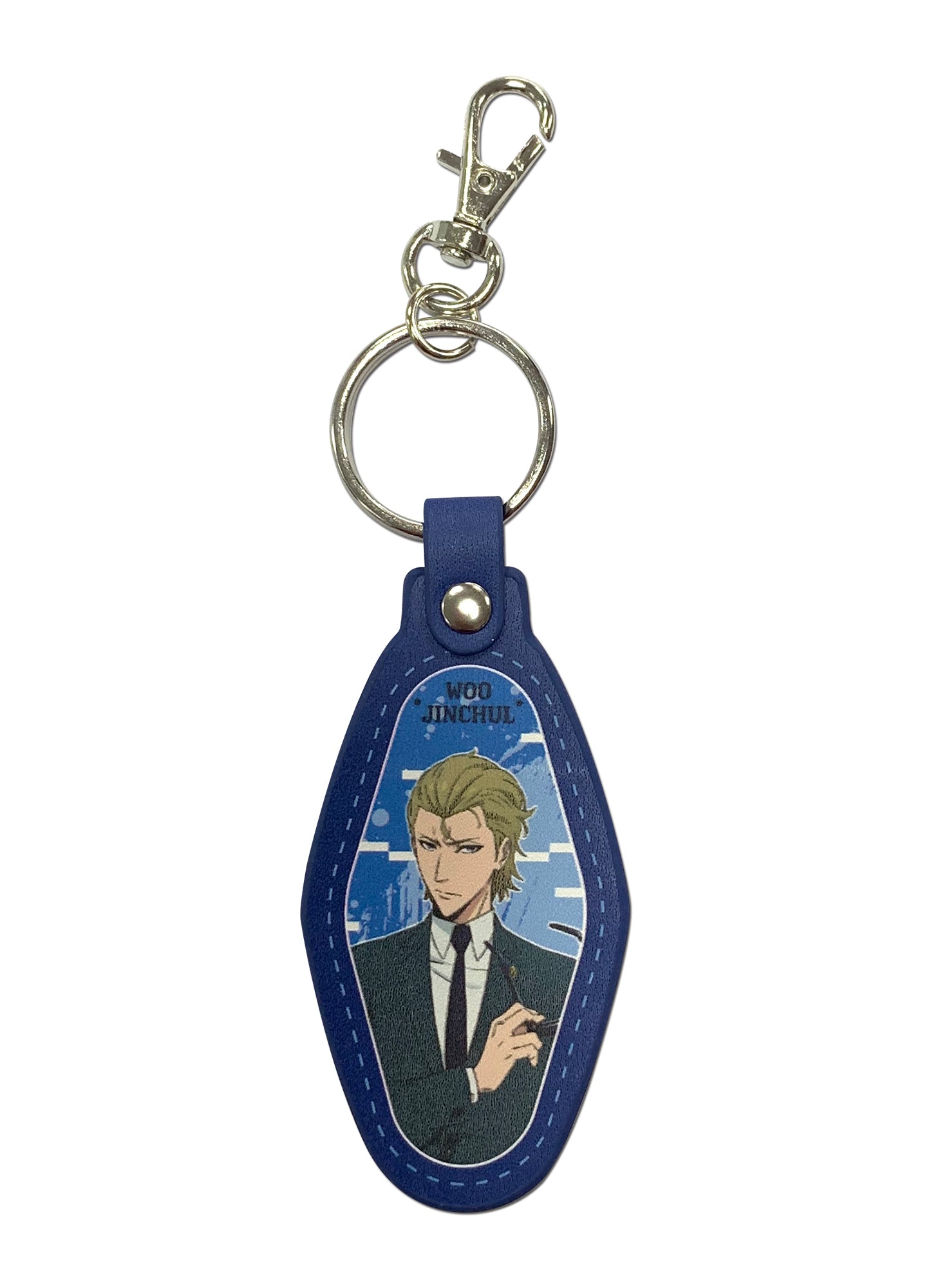 Solo Leveling - Woo Jinchul Pu Keychain