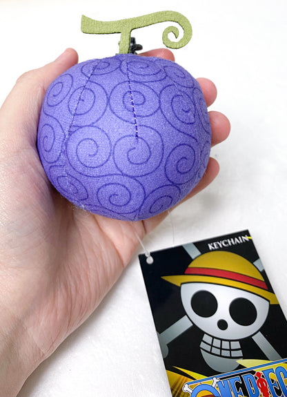 One Piece - Gum Gum Fruit Plush Keychain 2.5 H'