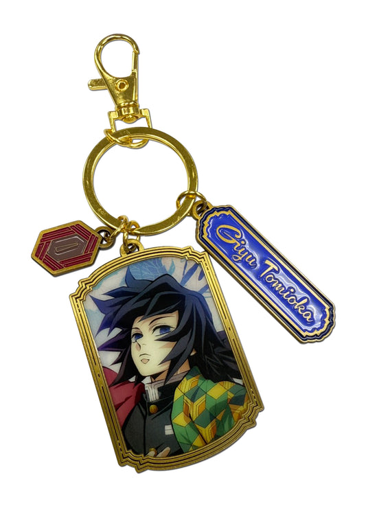Demon Slayer Tv4- Giyu Tomioka Three Charm Keychain