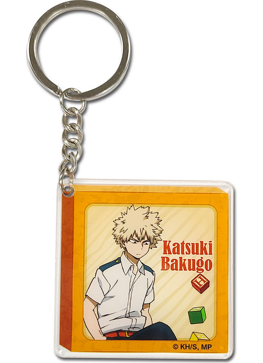 My Hero Academia S3 - Bakugo Katsuki Block Keychain