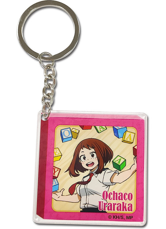 My Hero Academia S3 - Ochako Uraraka Block Keychain