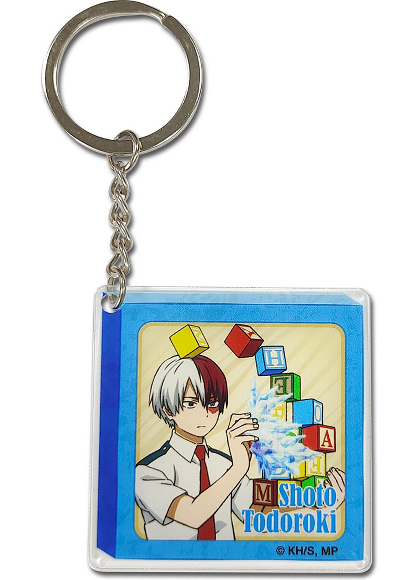 My Hero Academia S3 - Shoto Todoroki Block Keychain