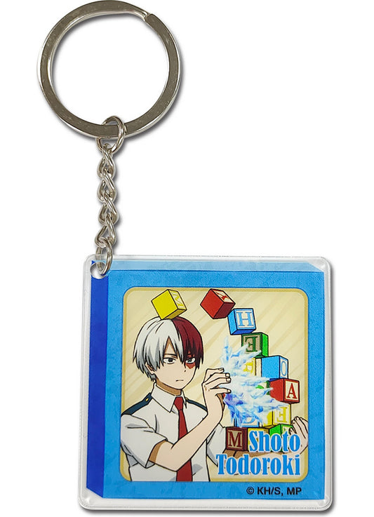 My Hero Academia S3 - Shoto Todoroki Block Keychain