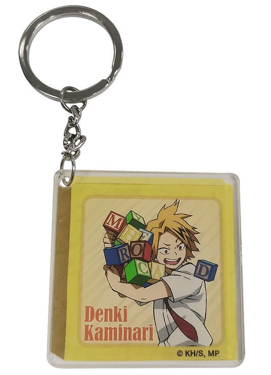 My Hero Academia S3 - Denki Kaminari "Chargebolt" Block Keychain