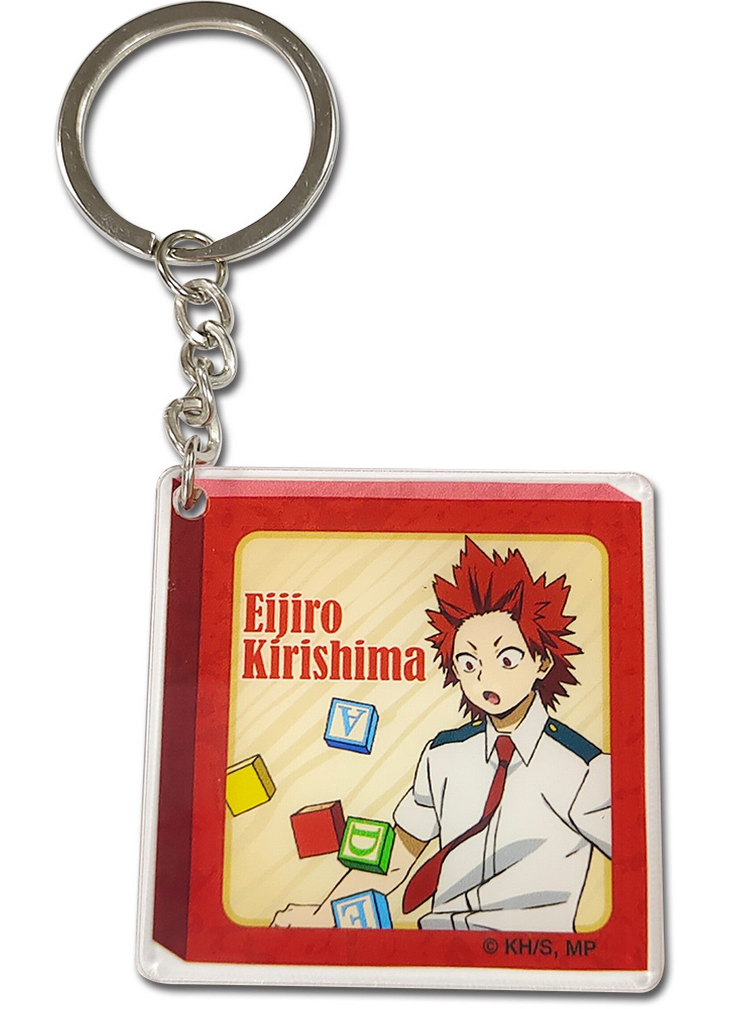 My Hero Academia S3 - Eijiro Kirishima Block Keychain