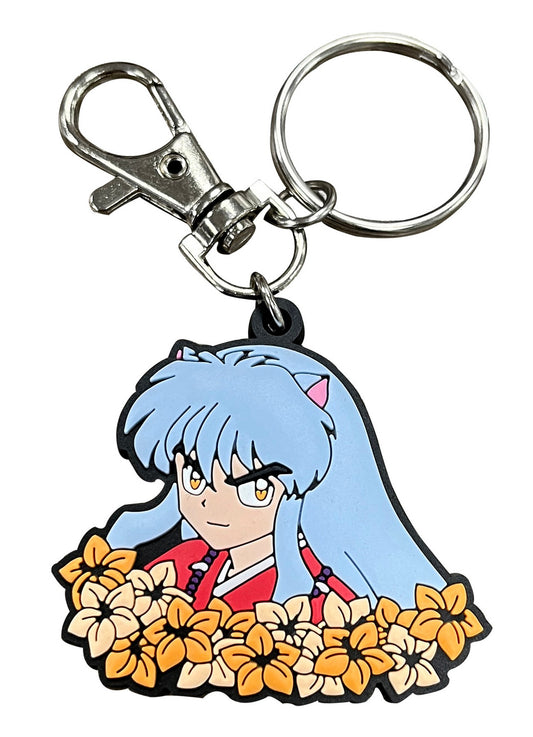 Inuyasha - Inuyasha Flowers PVC Keychain