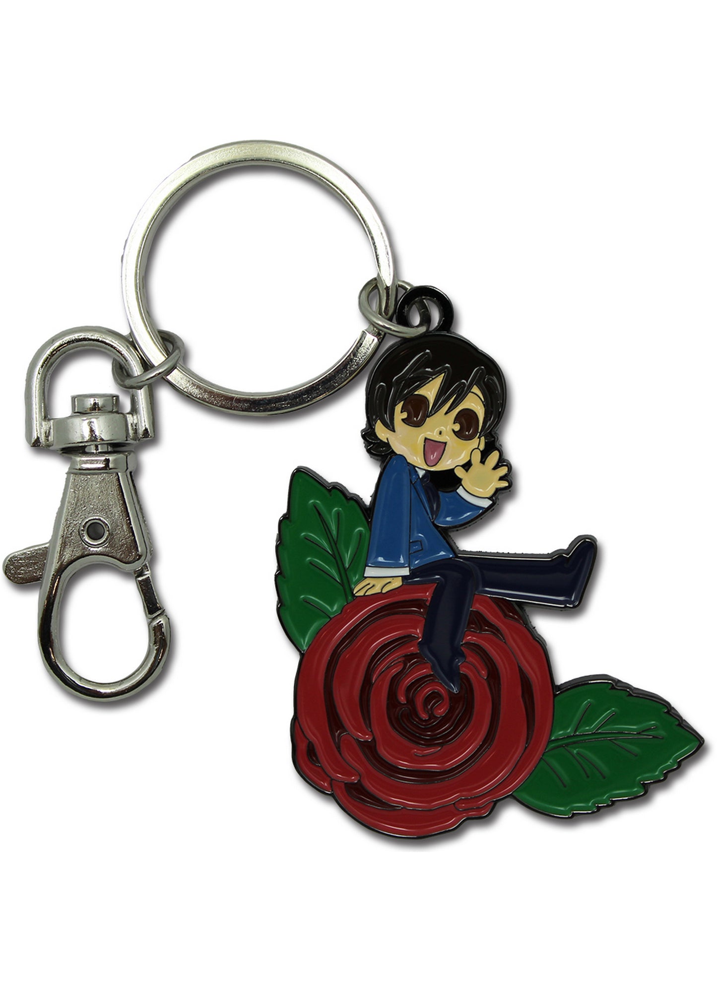 Ouran High School Host Club - SD Haruhi Fujioka Metal Keychain
