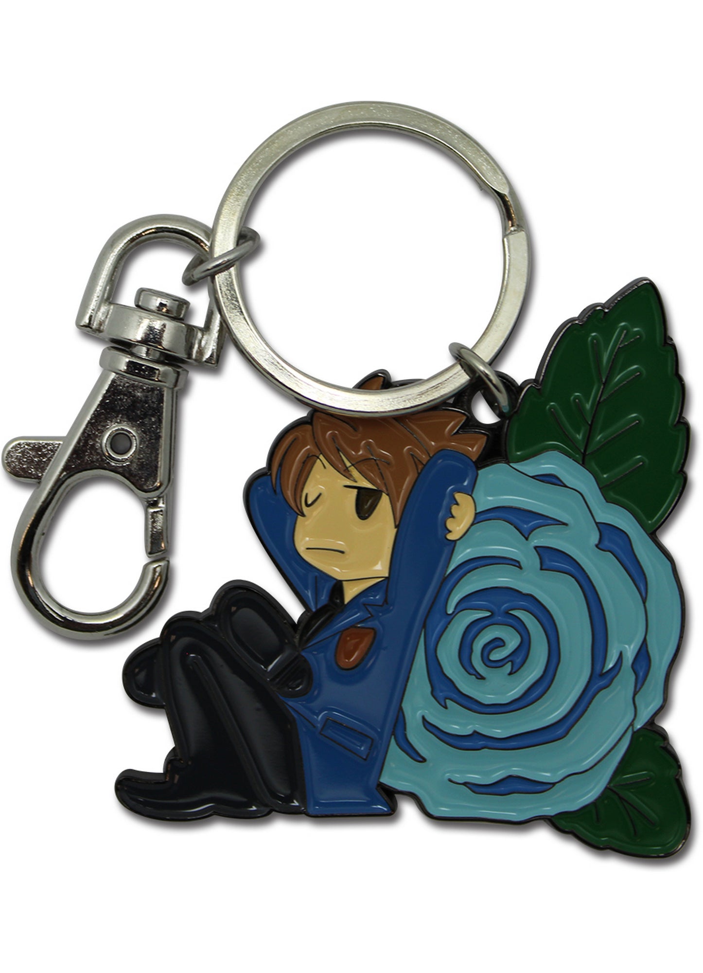 Ouran High School Host Club - SD Hikaru Hitachiin Metal Keychain