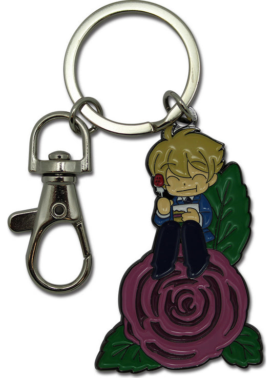 Ouran High School Host Club - SD Mitsukuni"Honey"Haninozuka Metal Keychain