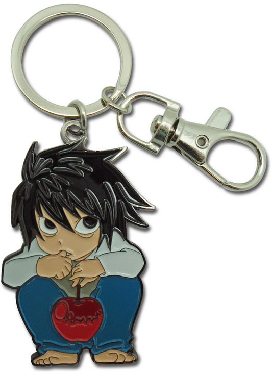 Death Note - SD L Metal Keychain