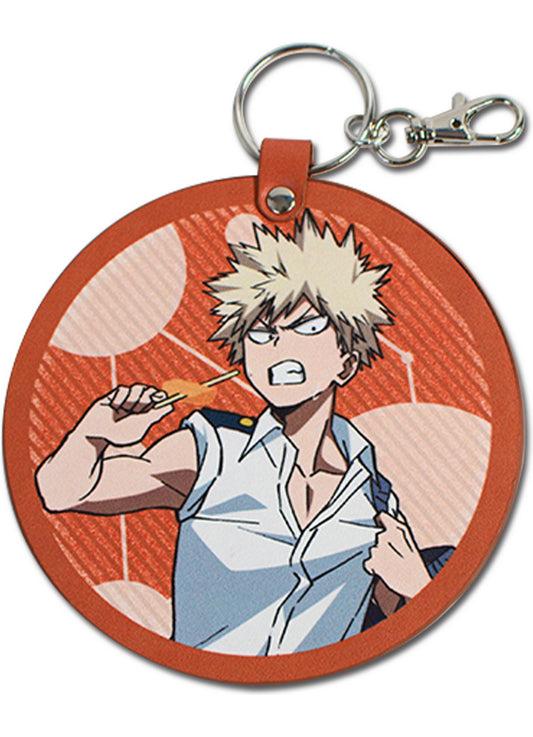 My Hero Academia S2 - Katsuki Bakugo Circle Pu Keychain