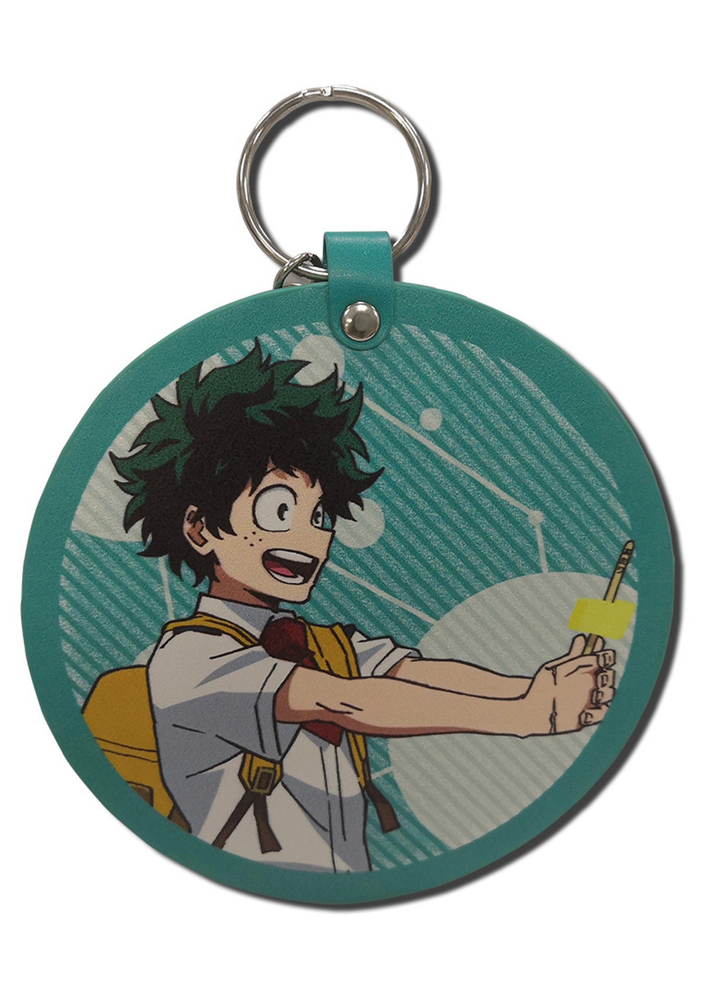 My Hero Academia S2 - Izuku Midoriya "Deku" Circle PU Keychain