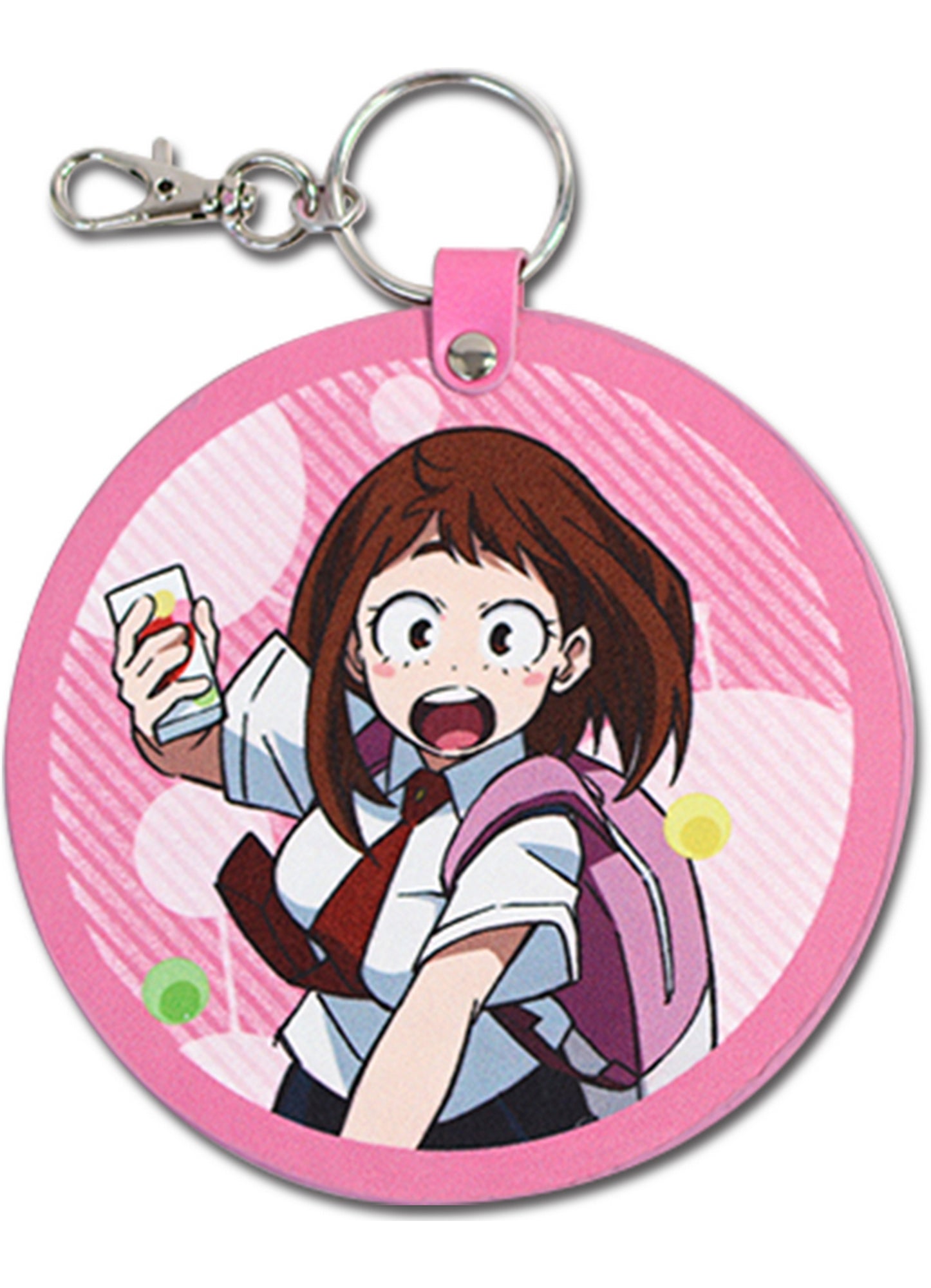 My Hero Academia S2 - Ochaco "Uravity" Uraraka Circle Pu Keychain
