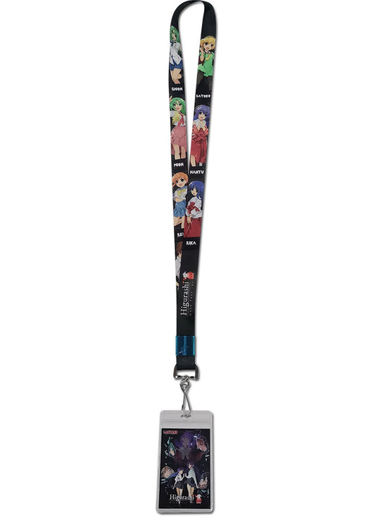 Higurashi When They Cry - Character Group 01 Lanyard