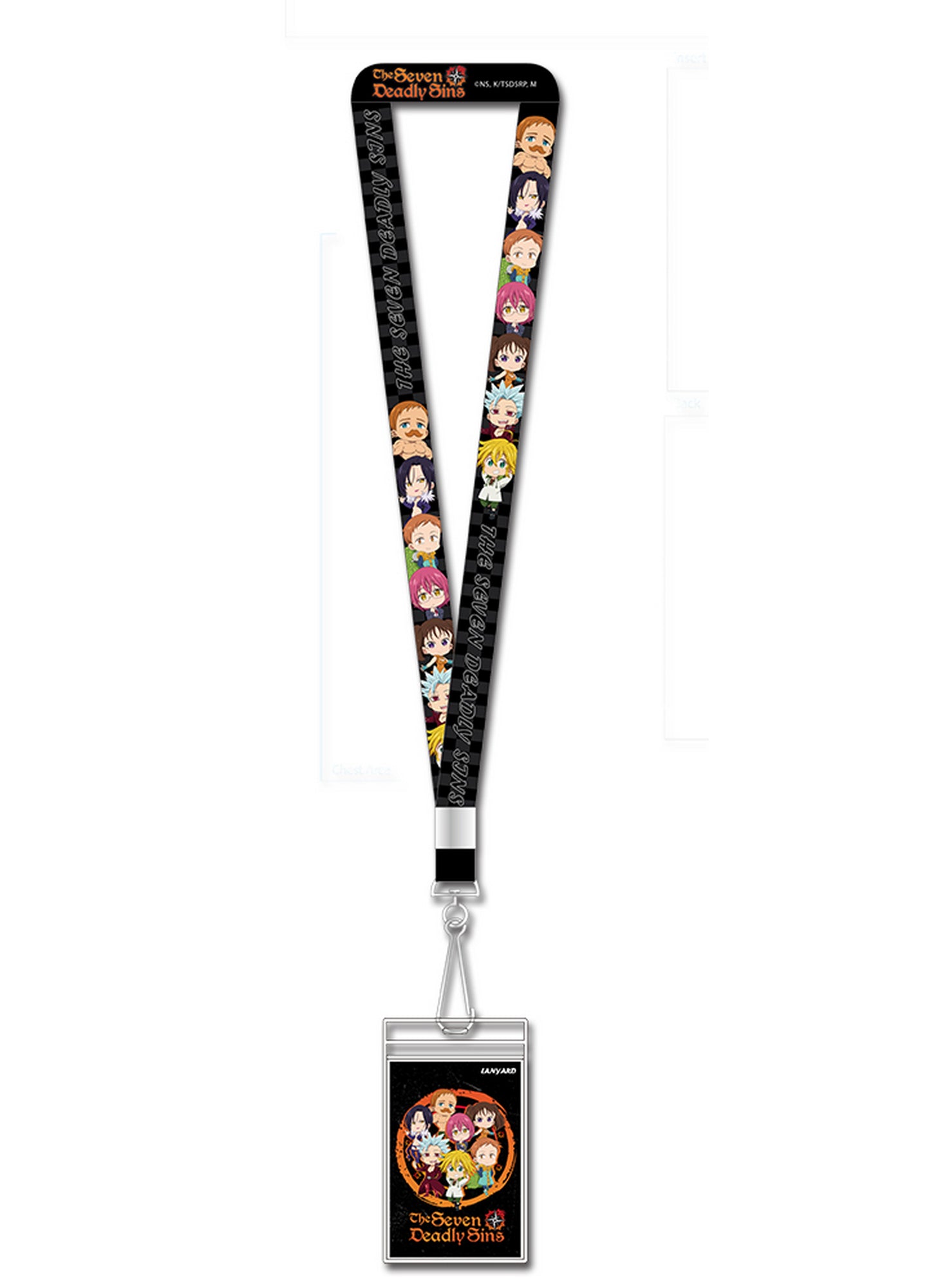The Seven Deadly Sins S3 - SD Character Group 01 Lanyard